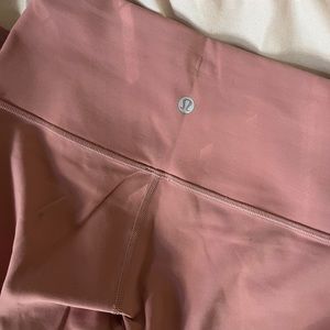 Pink Brier Rose Lululemon Leggings